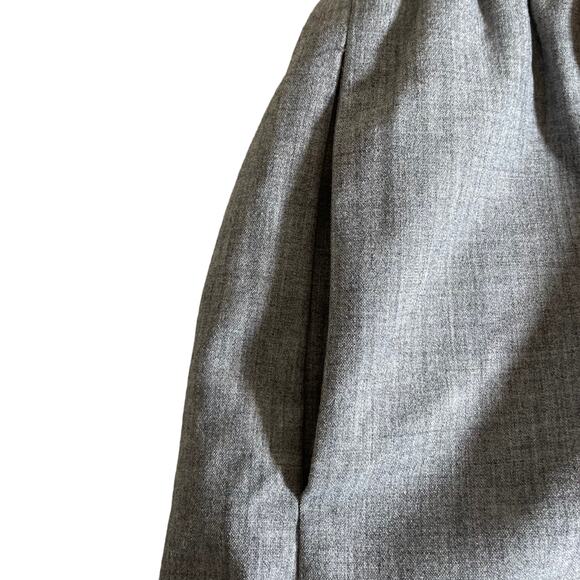 J. Crew Mercantile Women's Elastic Waist Pull On Skirt with Pockets Gray Size 6 - Picture 4 of 8